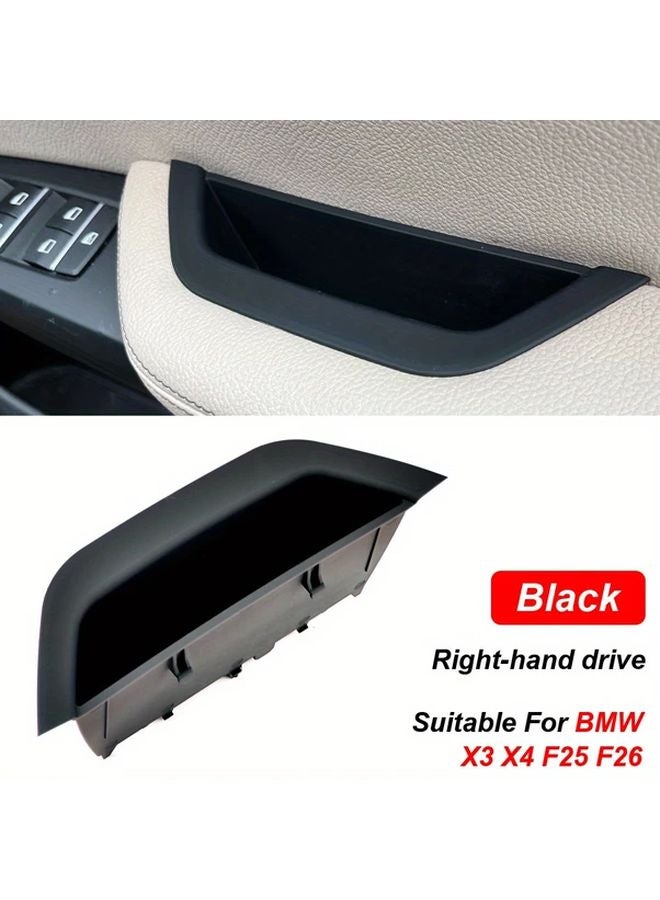 Carbon Fiber Door Pull Handle Armrest Panel Cover For BMW X3 X4 F25 F26 2011 2017 - Image 4